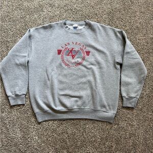 Las Vegas Gray Crewneck